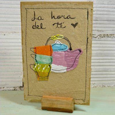 Ilustración reciclart té