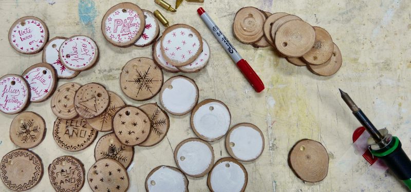 Adornos de madera