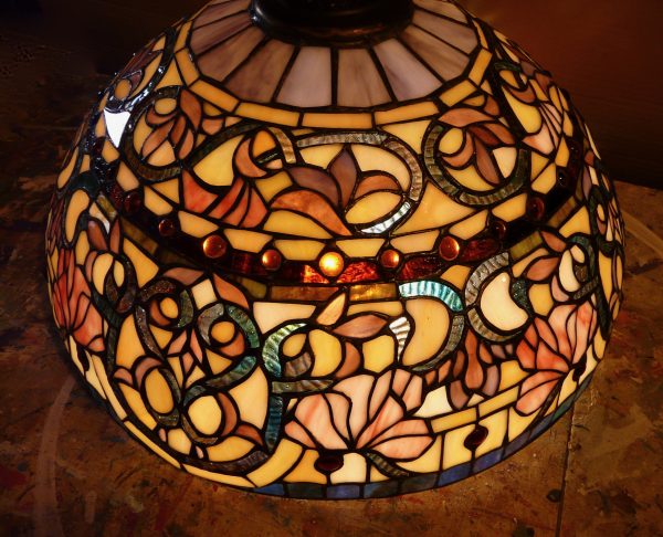 Lampara Tiffany restaurada