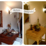 Before & After: una puerta Azul!