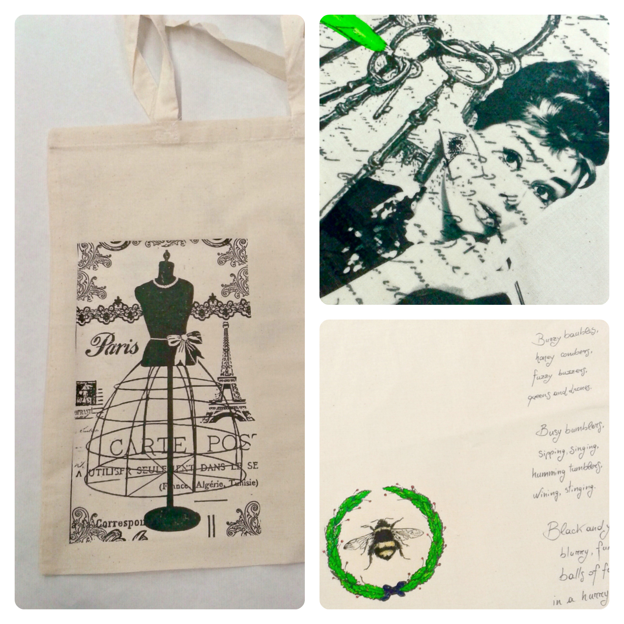 Tote Bag transfer textil