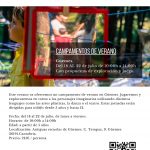 Talleres y actividades de verano